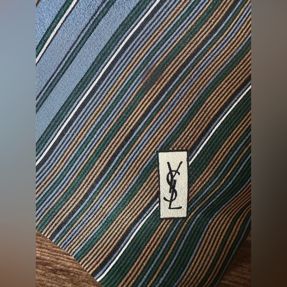 Yves Saint Laurent Vintage Silk Ties – Set of 2 – Made in Italy - Picture 3 of 8